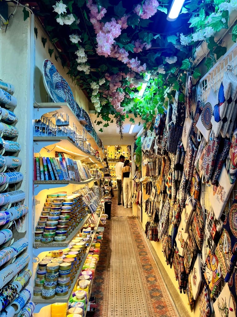 Tienda de artesanías turcas