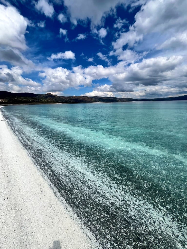 Aguas cristalinas Lago Salda