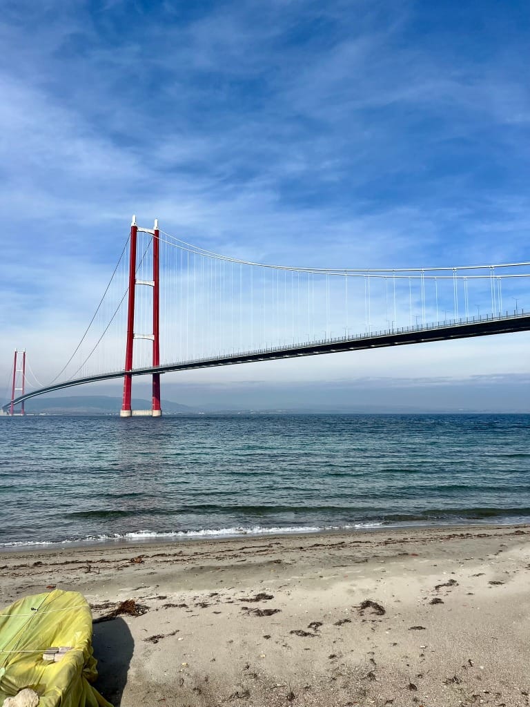 Puente colgante de los Dardanelos