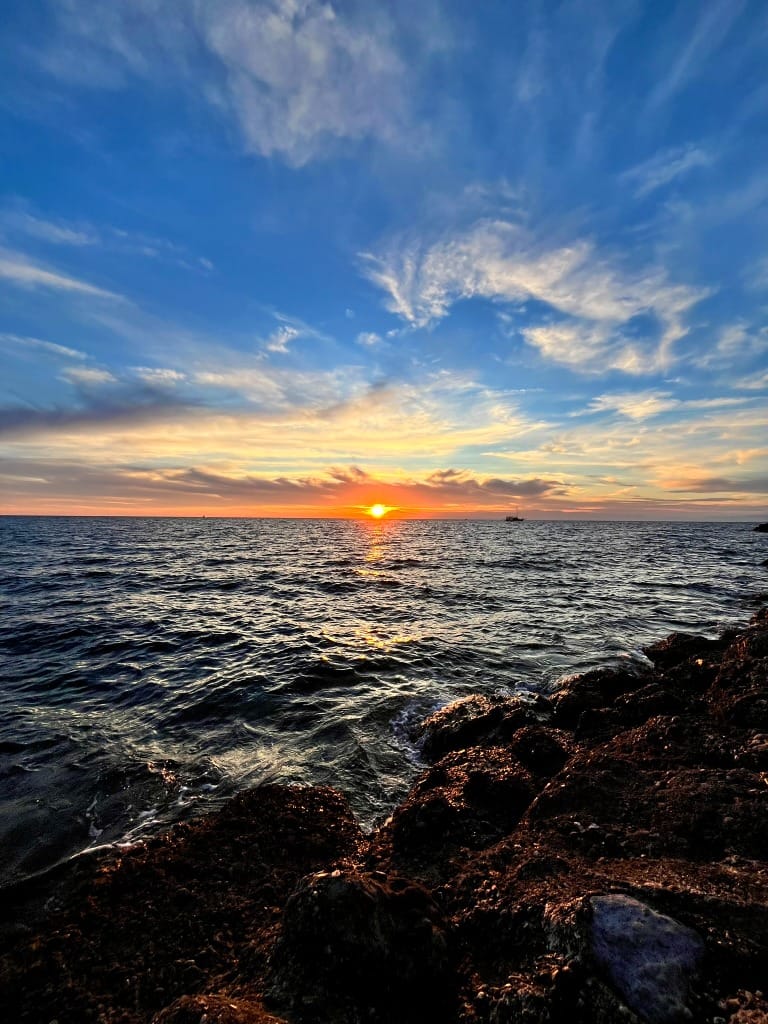 Atardecer mediterráneo